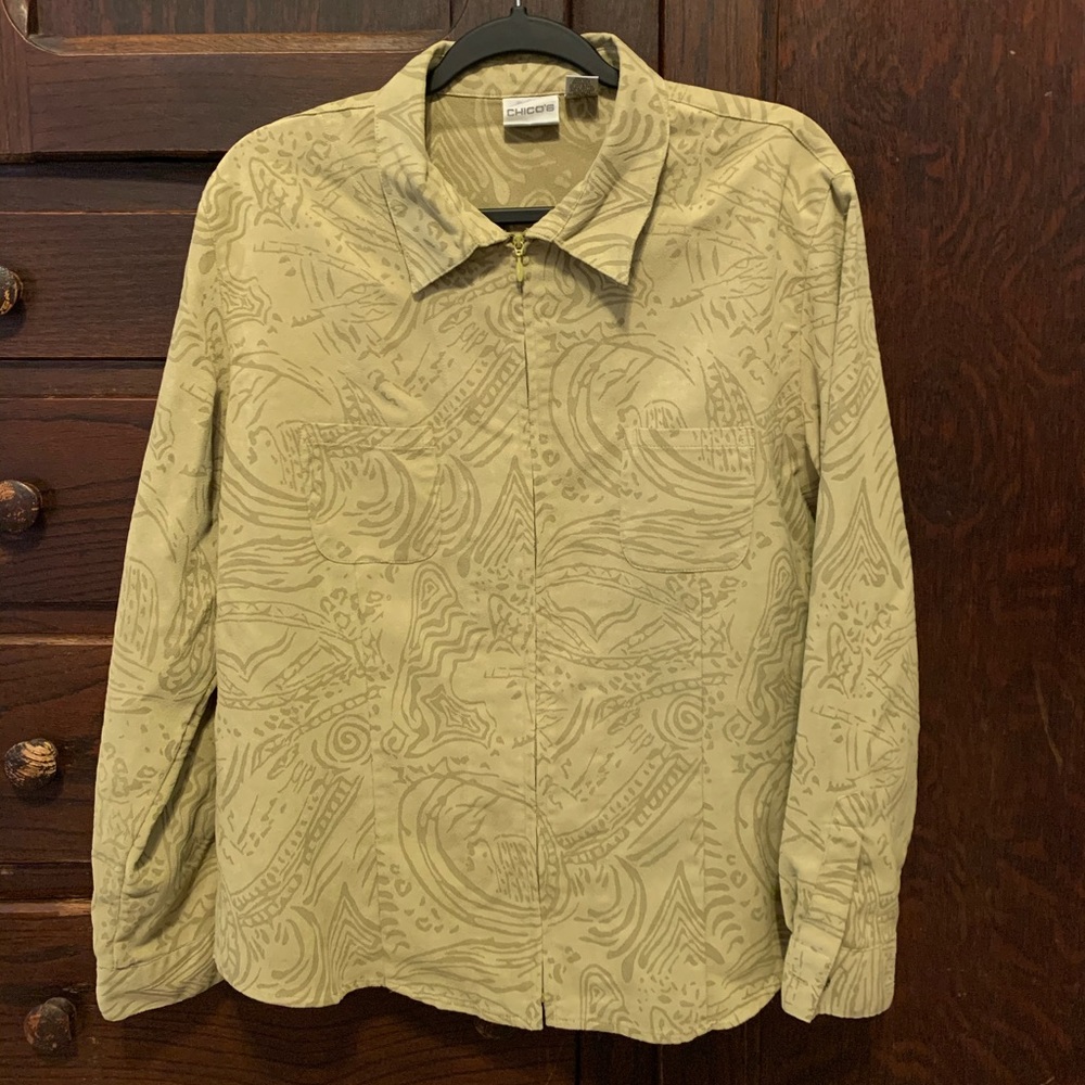Long sleeve Chico’s blouse